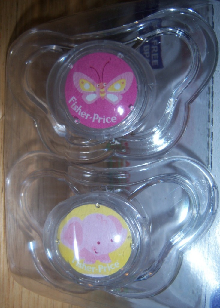 Fisher Price 2pk Pacifiers Baby Shower Diaper Cakes Animals Of The