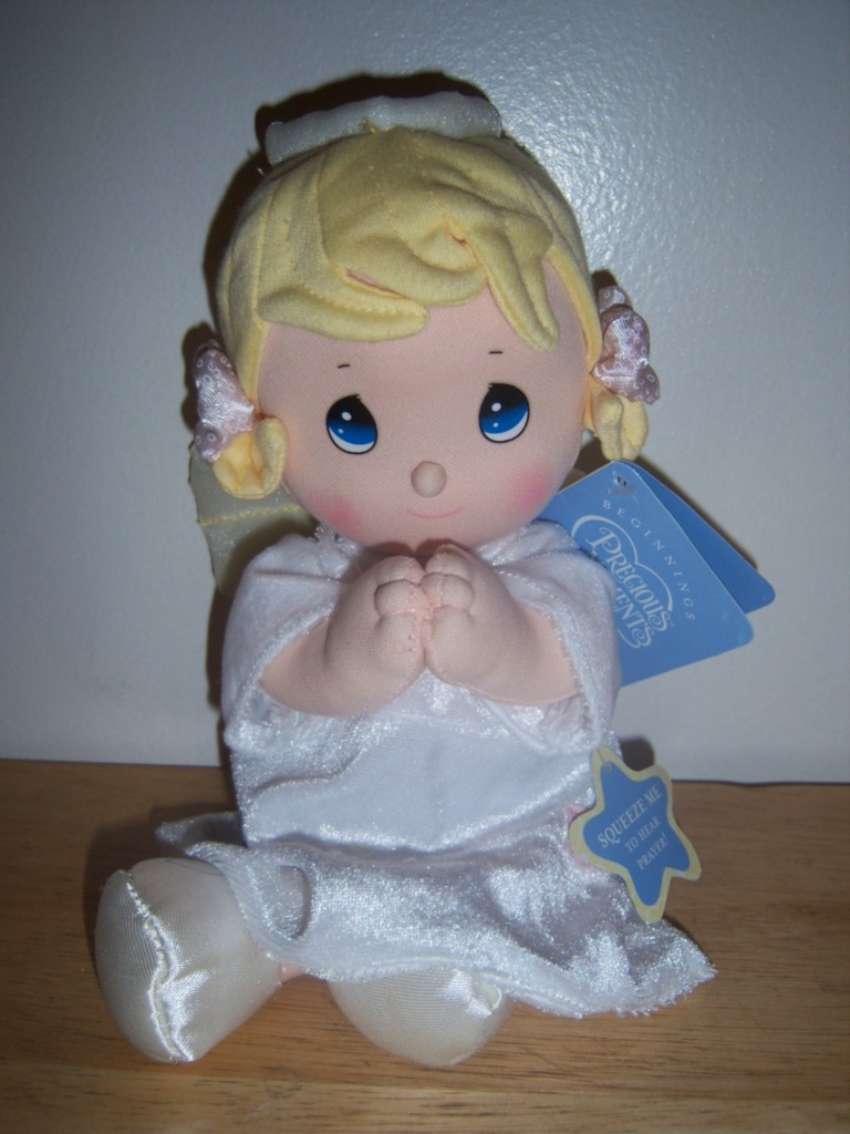 precious moments praying angel doll