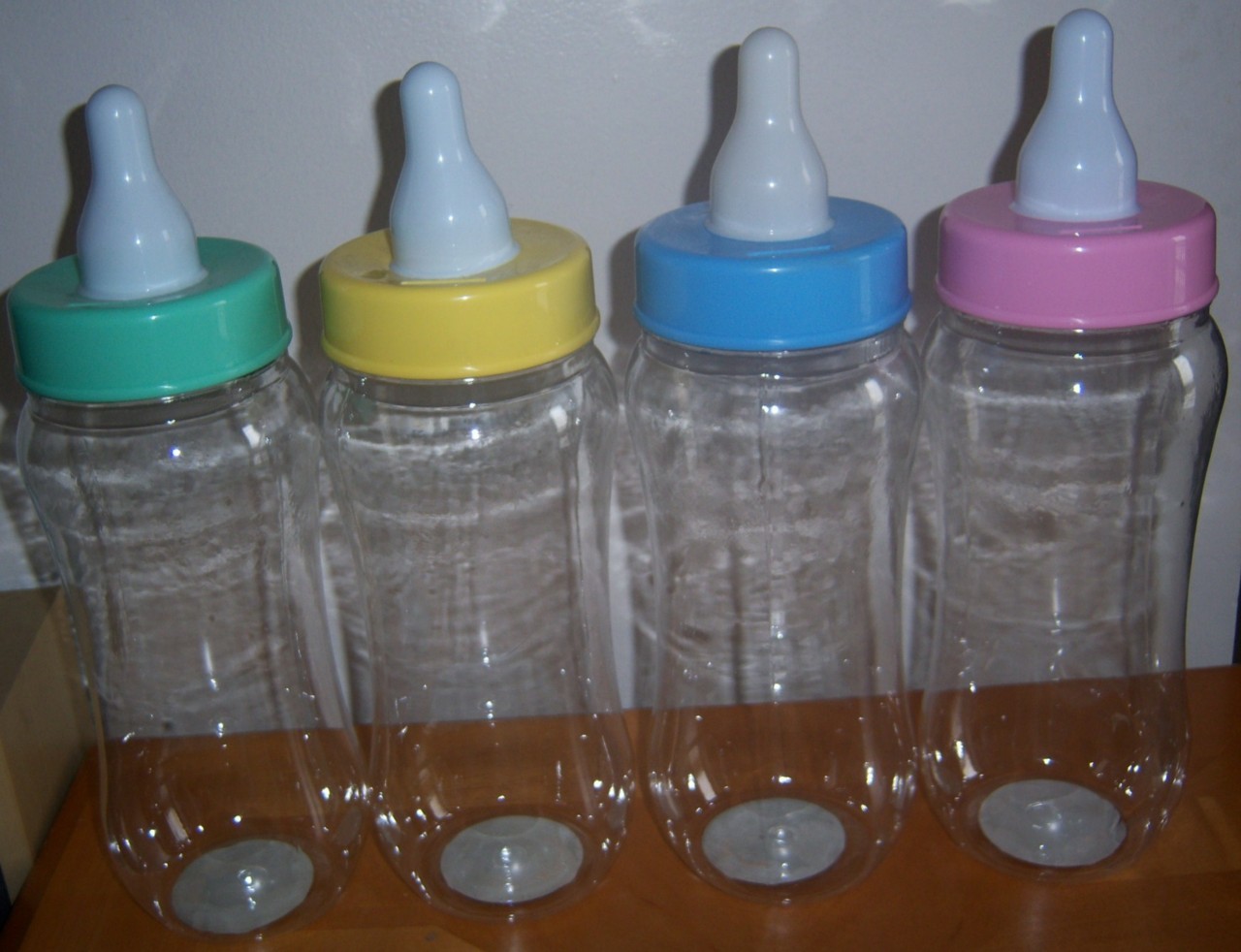 New Baby Shower Empty Bottle Bank, Party Favor, Baby Shower Game eBay