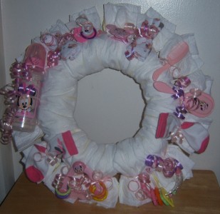 Baby Shower Diaper Wreath Winnie The Pooh Cars Precious
