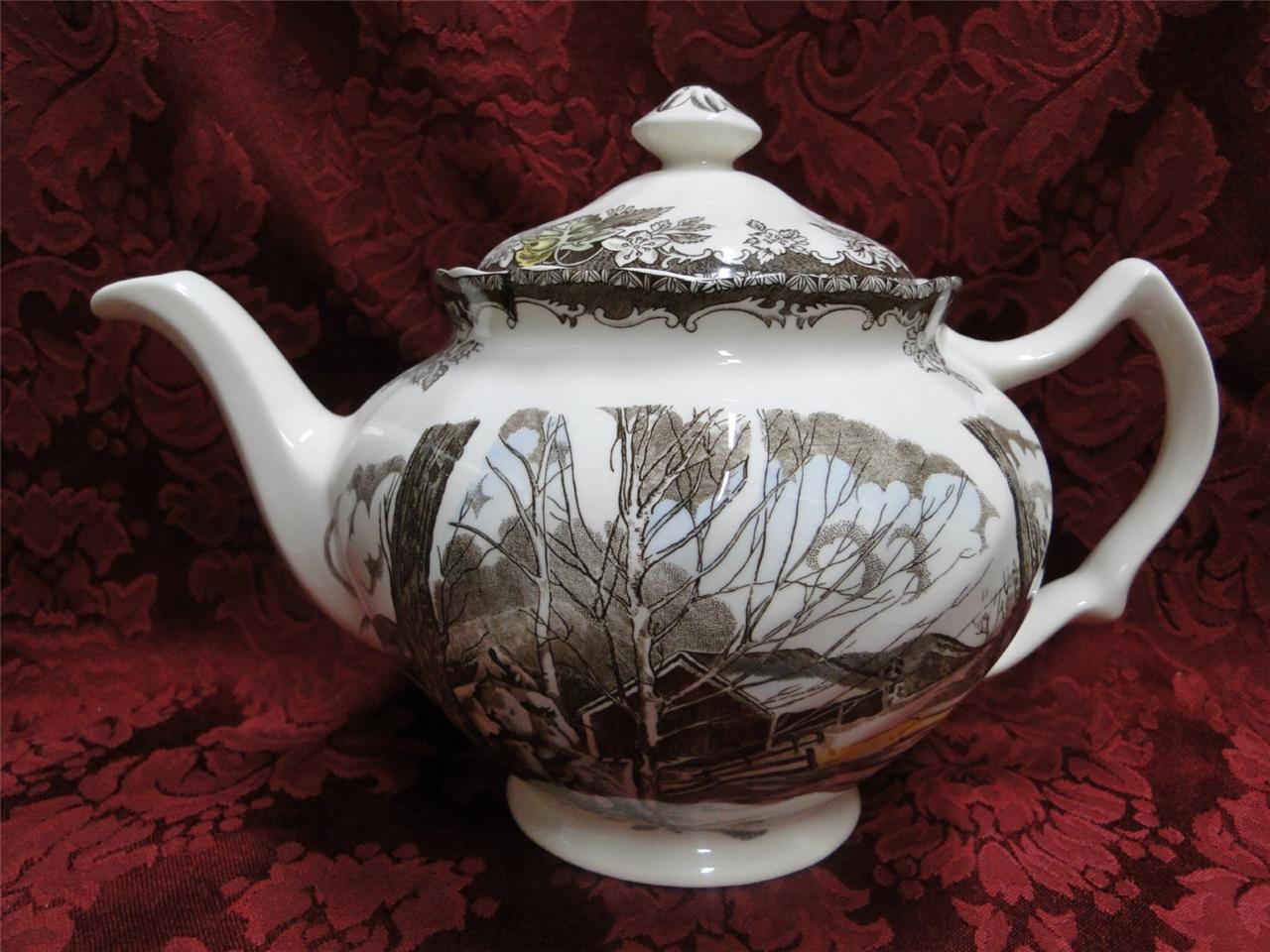 Johnson Brothers Friendly Village, England Teapot OR Coffee Pot OR