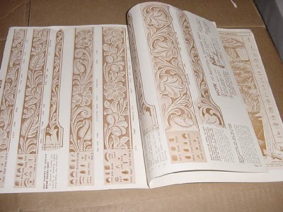 leather work books & patterns