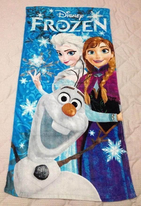 Children's Disney Frozen "Ice and snow "Bath Beach Towel Elsa Princess