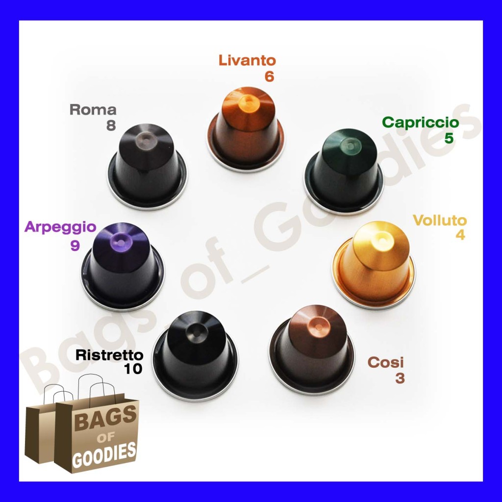 *NEW* 50 Nespresso Capsules ESPRESSO MIX & MATCH (5 Sleeves) Coffee