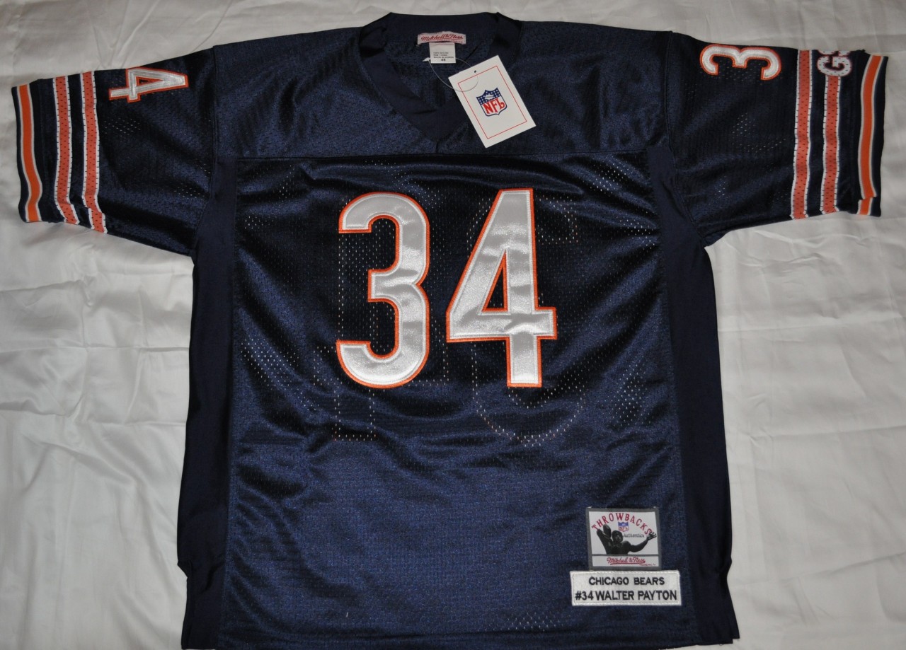 Payton bears throwback jersey