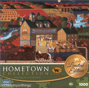 Hometown Collection Puzzles on New 2012 Hometown Collection Just Released 8 Nib Jigsaw Puzzle Heronim