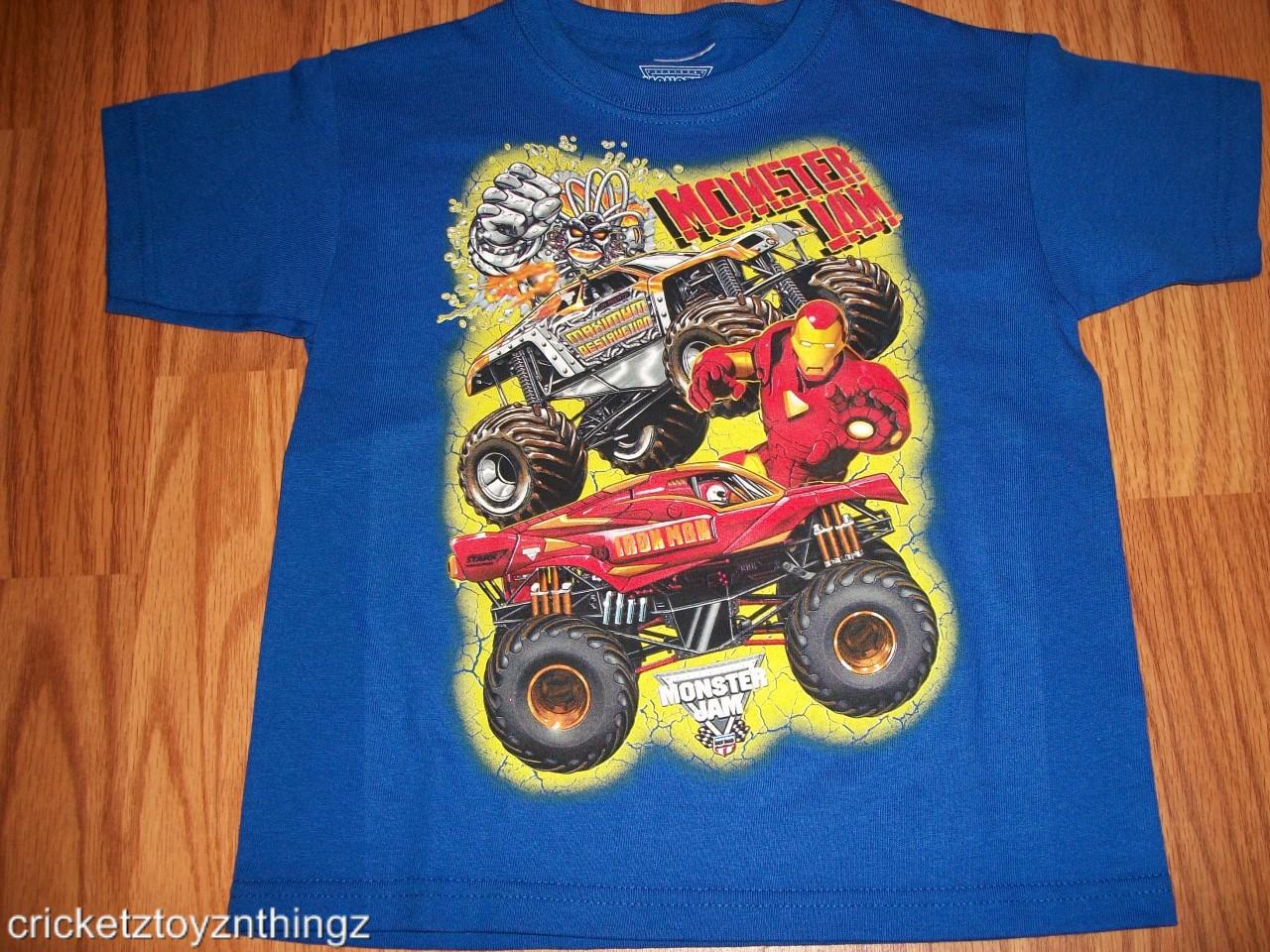 monster truck jam shirts