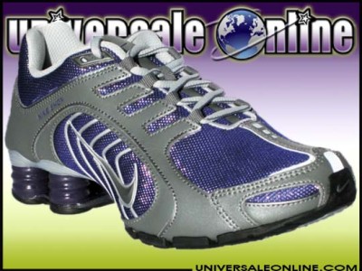 Purple Nike Shoes on Nike Shoes Shox Navina Womens 8   Purple Glitter Running Max Plus
