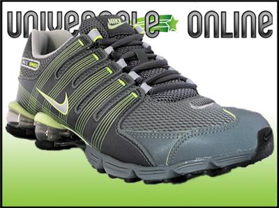 Green Womens Shoes on Shox Nz 2 0 Womens Size 8   Dark Gray Silver Lime Green Running Shoes