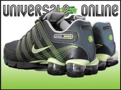 Green Womens Shoes on Shox Nz 2 0 Womens Size 8   Dark Gray Silver Lime Green Running Shoes