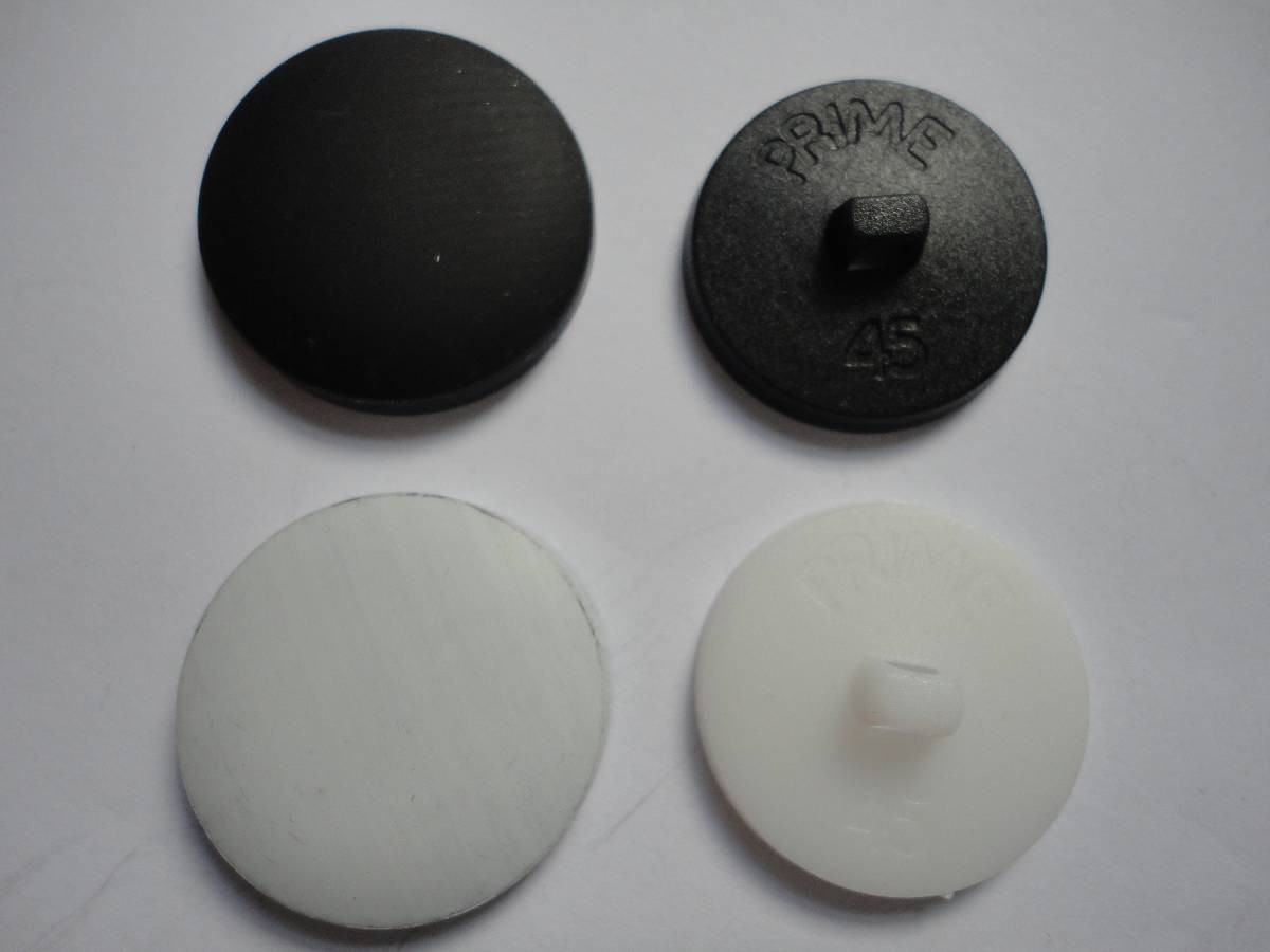 50 Sets Astor Other Button Blanks for Cover Buttons 10 Various Size'S