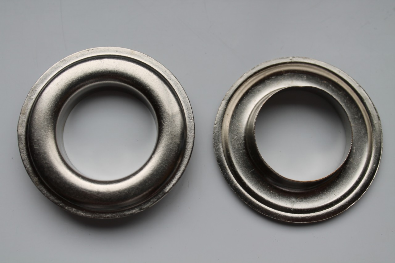 100 Large Silver or Gold Eyelets in either 9mm, 10mm, 11mm, 12mm or