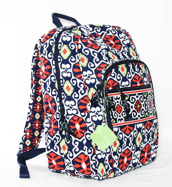 Details about NWT Vera Bradley Campus Backpack in Sun Valley Back Pack ...