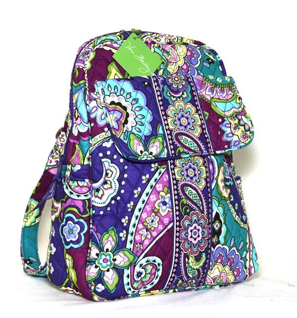 ... NWT Vera Bradley Backpack Heather Bag Tote Back Pack Authentic New
