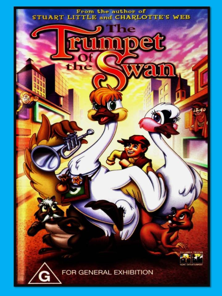 "THE TRUMPET OF THE SWAN" "VIDEO" "VHS" "CHILDREN" "AUTHOR OF STUART