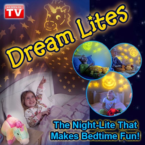 Dream Lites Pillow Pets Jolly Giraffe Rotating Lites As Seen On