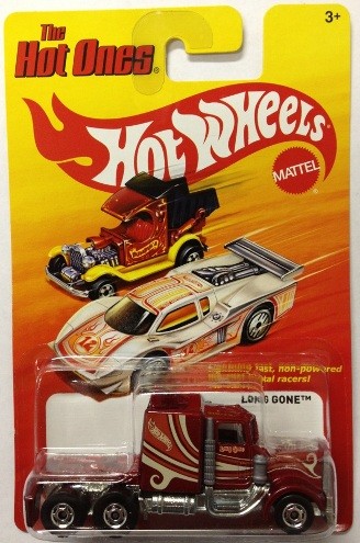 Hot Wheels 2012 The Hot Ones LONG GONE Truck Mattel W3799