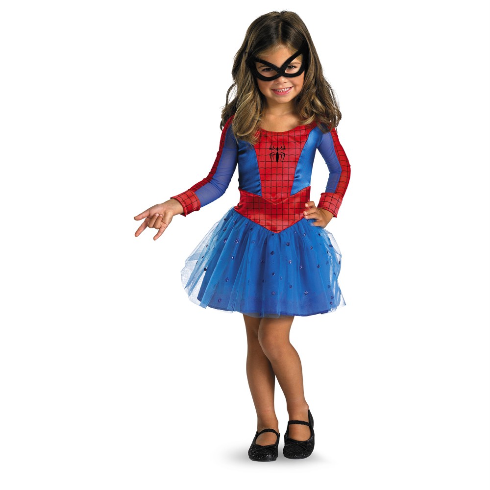 SpiderGirl Classic Child Costume Size 3T4T / Marvel / Disguise