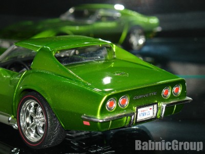 HOT WHEELS CLASSICS CHEVROLET CORVETTE STINGRAY Lime Green Very Rare EBay