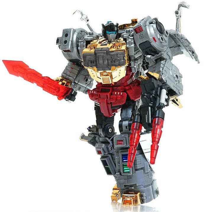 New ToyWorld Transformers TWD03 Dinobots Grimshell Grimlock Figure In
