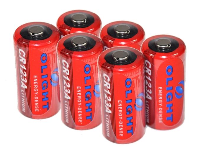 NEW Genuine Olight CR123A Batteries 6 Pack [CR123 Lithium] eBay