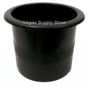 Poker table cup holders plastic