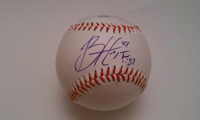 Bryce Harper on Bryce Harper   Nationals Signed Auto Rawlings Baseball Coa    Ebay