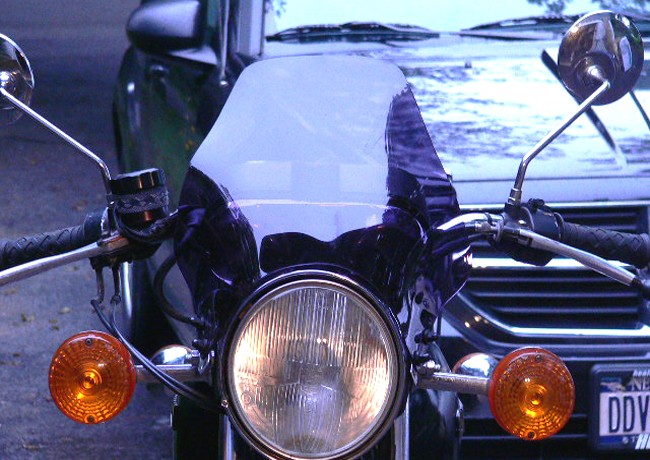 Honda cb400 flyscreen #7