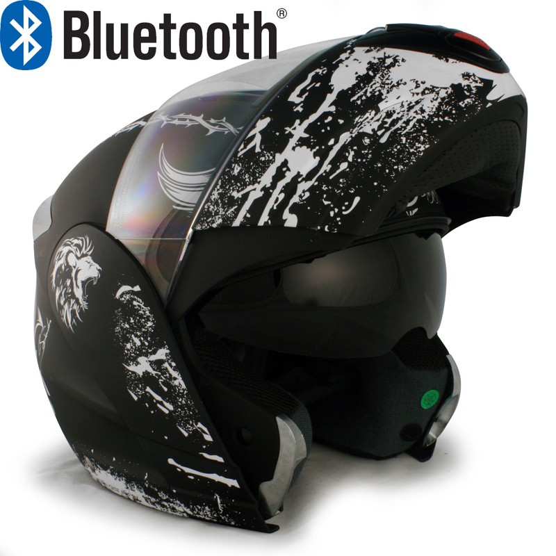 Lucky Bums Helmet Sizing Bluetooth Dual Sport Motorcycle Helmet