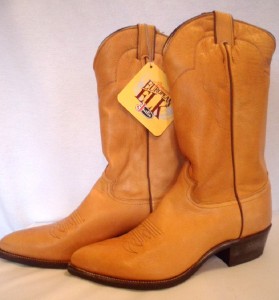justin elk skin boots
