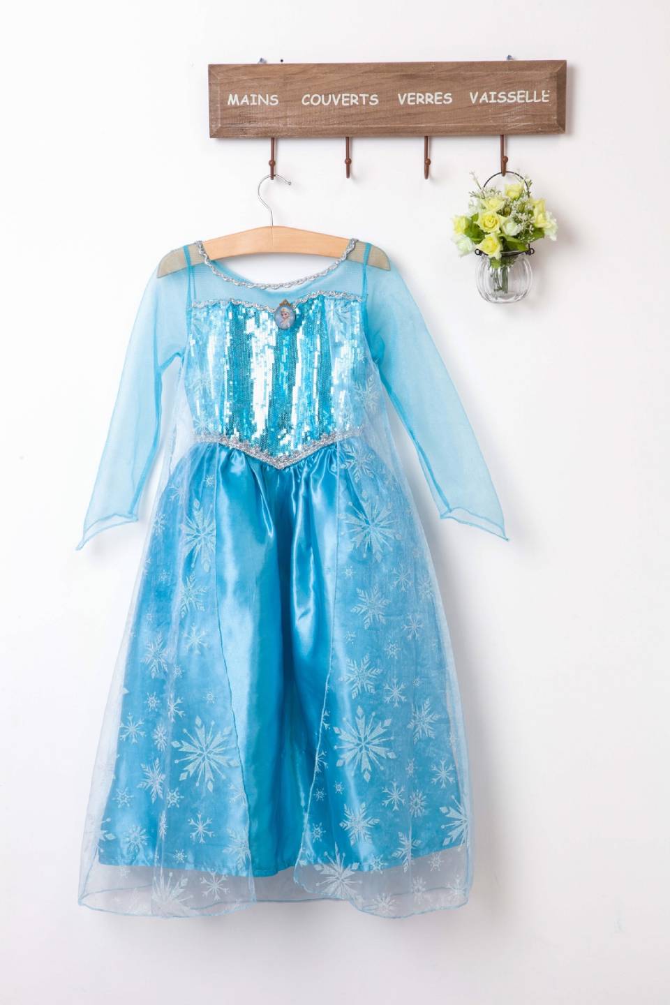 Disney FROZEN Princess Anna Elsa Queen Girls Cosplay Costume Party Formal Dress eBay