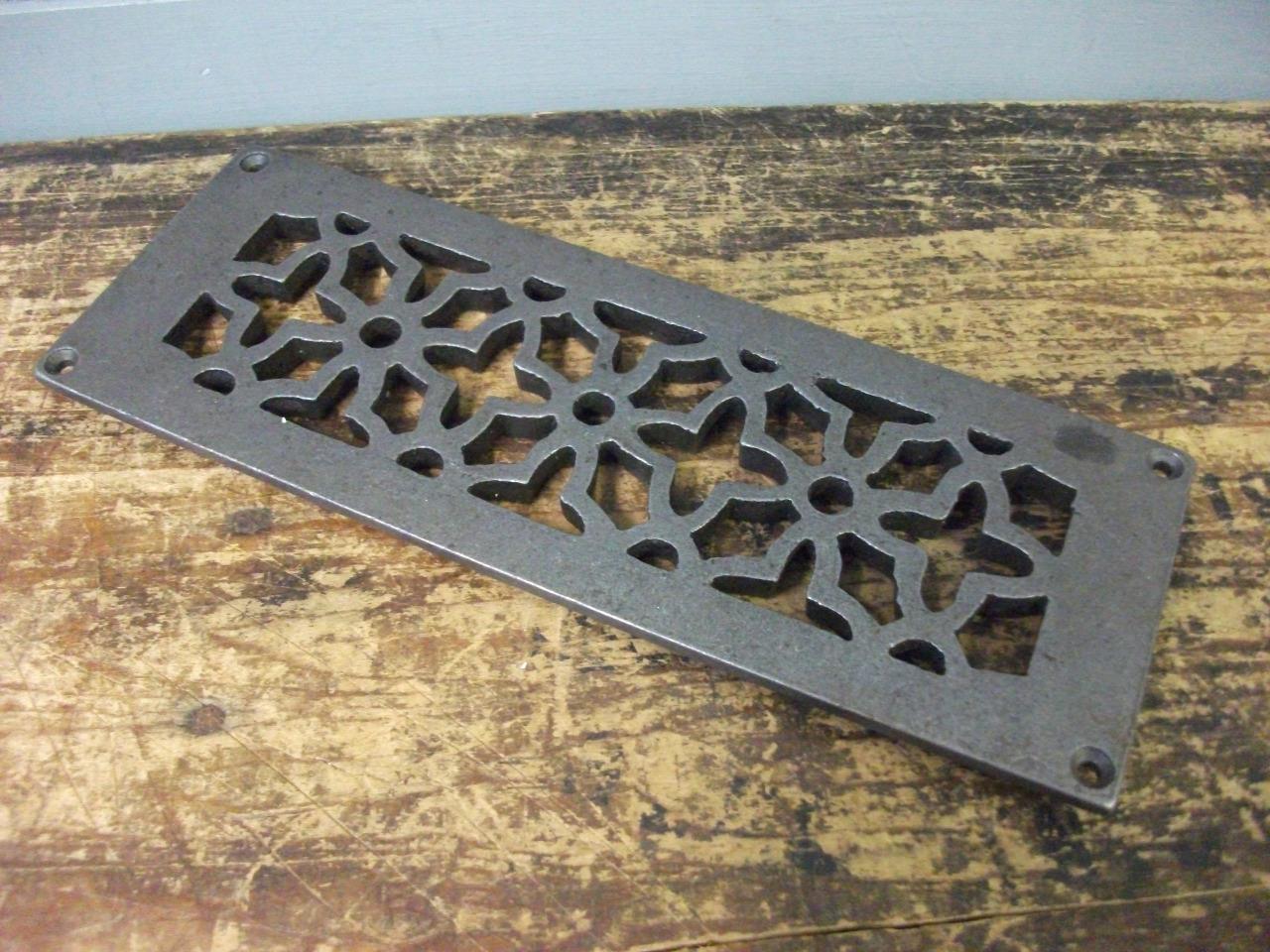Quality Cast Iron air Brick Vent Victorian ornate metric cover