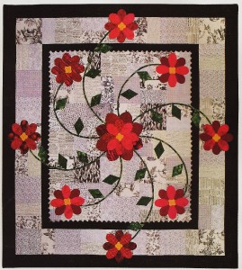 MY ROSE OF SHARON Quilt Pattern From Magazine - Applique on Pieced Background eBay