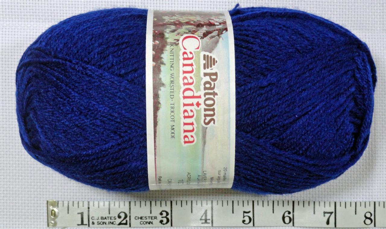 10 SKEINS VINTAGE PATONS CANADIANA KNITTING WORSTED YARN (3328)