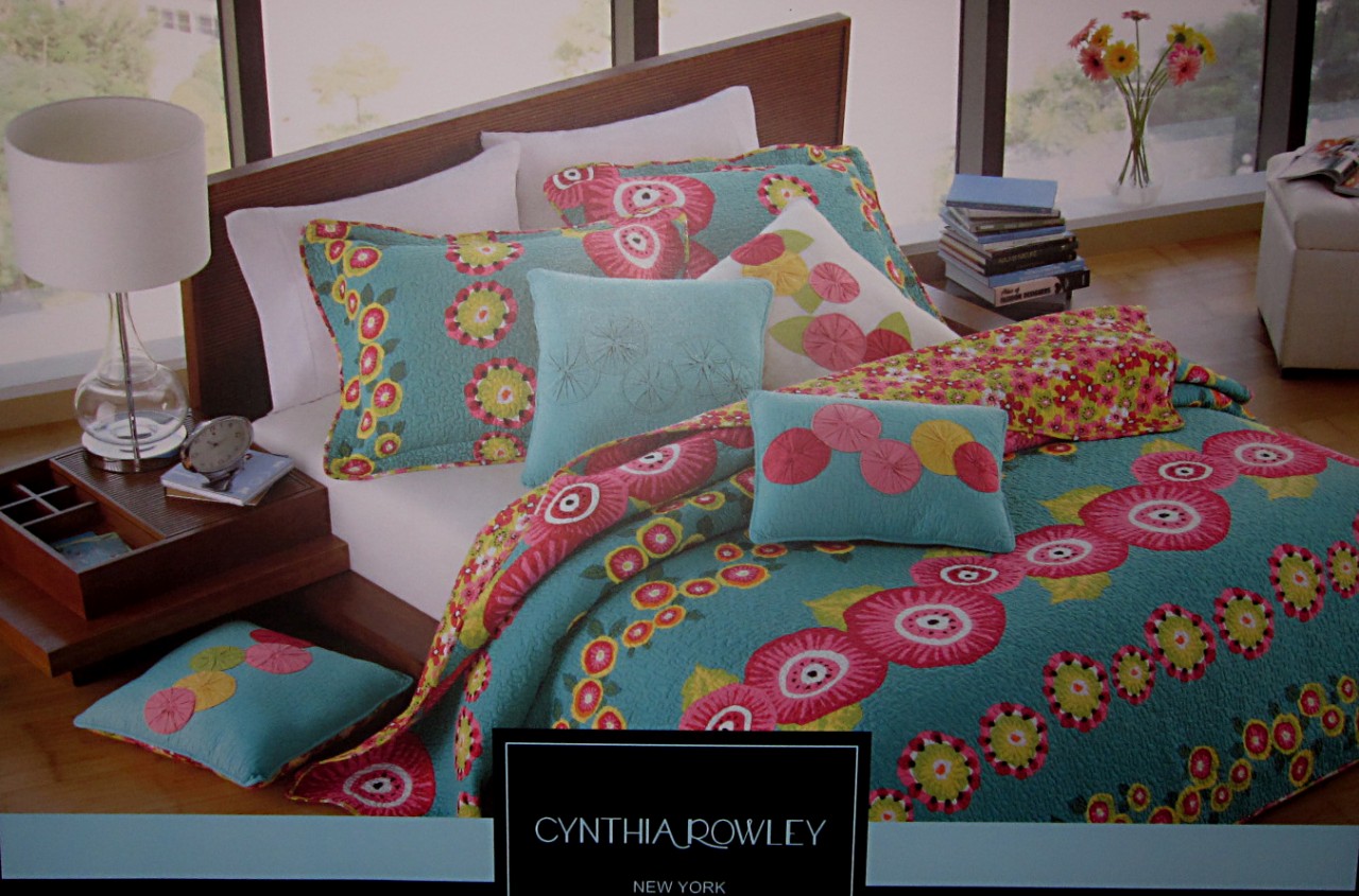 CYNTHIA ROWLEY GIRL TEENS ADULT TWIN IBIZA BEDDING SET