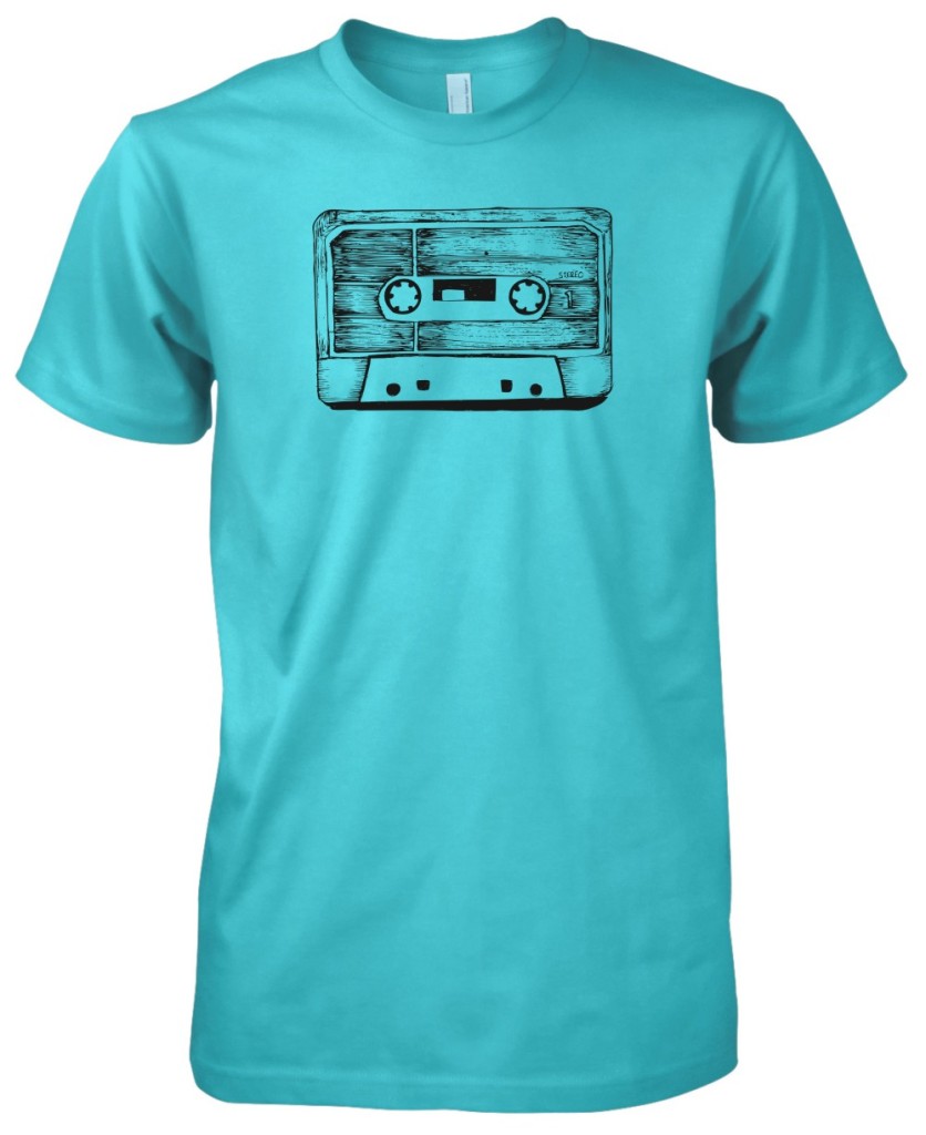 cassette tape tee shirts