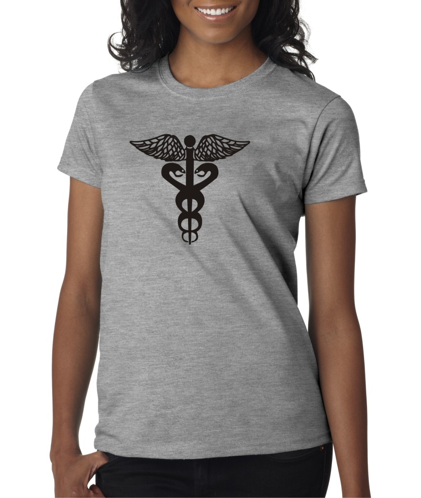 caduceus t shirt