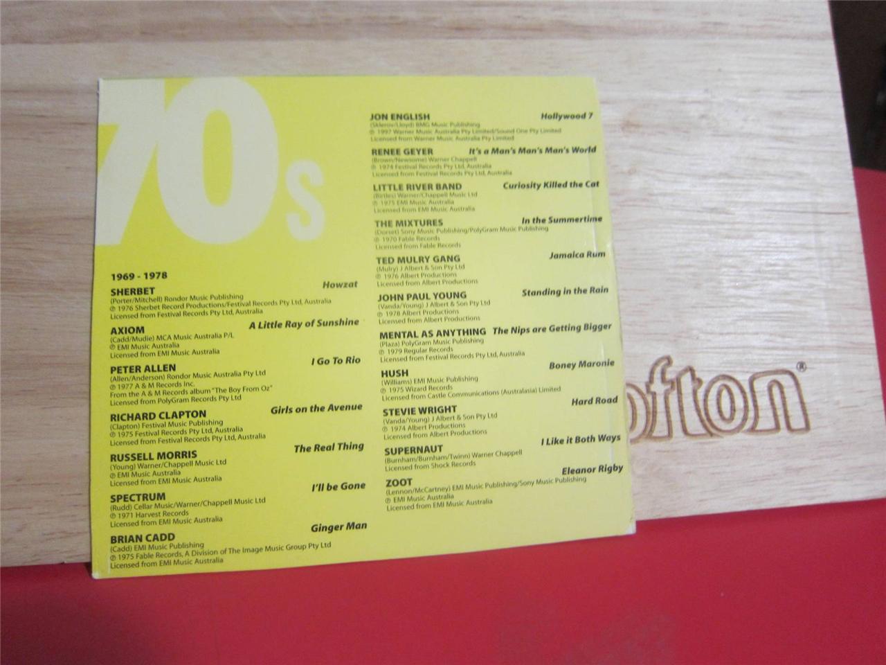 40 Years Of Australian Rock cerree