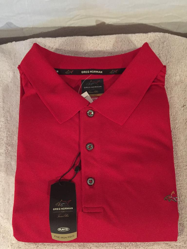 New Greg Norman Big and Tall Golf Polo Shirt 3XL 3X 3XLT 3XT 4X 4XL 3XB
