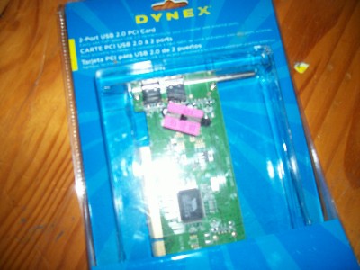 Dynex® - 2-Port USB 2.0 PCI Card