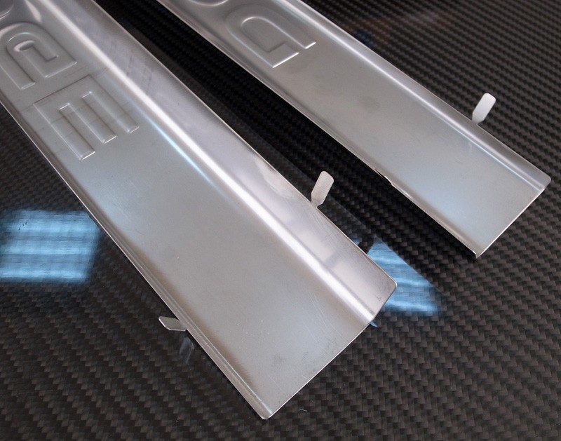 2009 2015 DODGE RAM 1500 2500 STAINLESS STEEL DOOR SILL GUARD 4 PC eBay