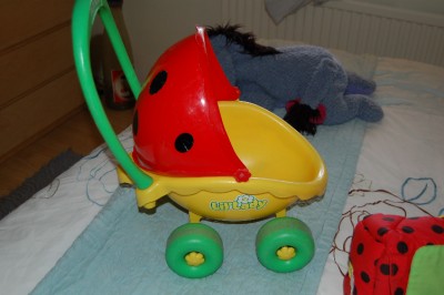 playskool ladybird pram