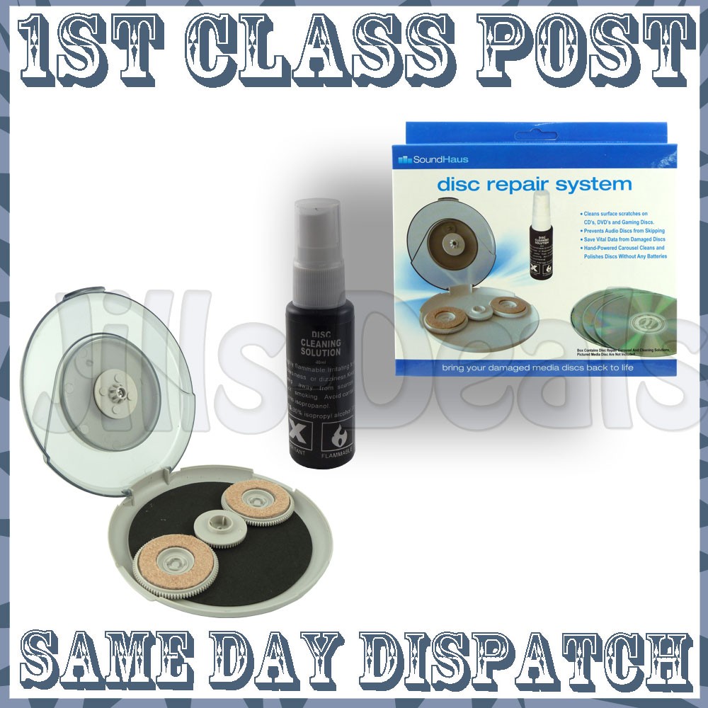 CD DVD DISC SCRATCH REMOVER REPAIR CLEANER MACHINE KIT eBay