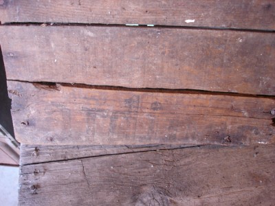 Archaic Tools on Antique Wooden Primitive Tool Tote Box Carrier Tray   Farm Egg