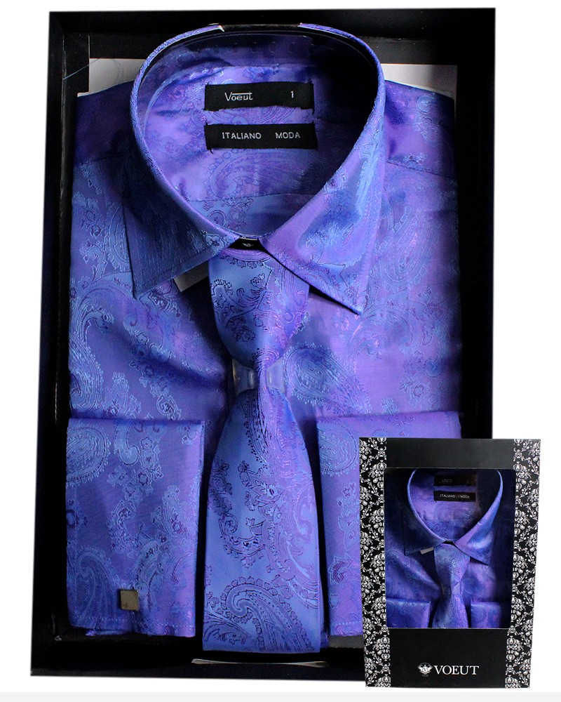 mens boxed shirt and tie sets