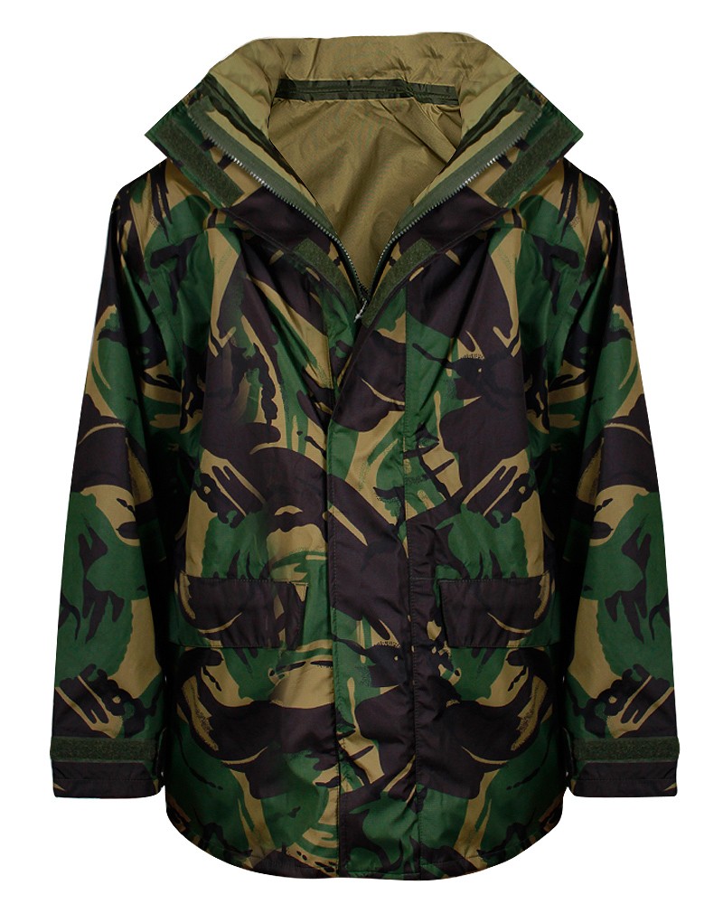Mens Camo Jacket Waterproof Combat Coat Military Field Windproof Jacket