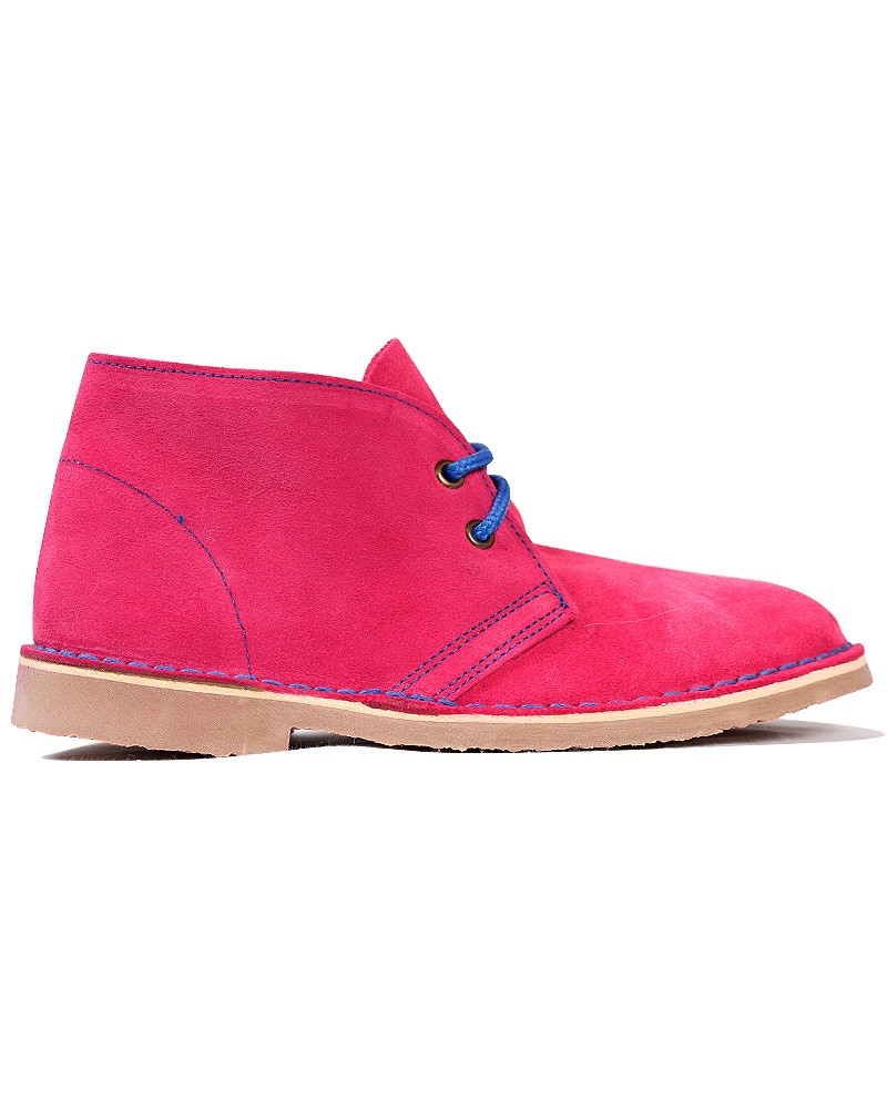 Womens-New-Suede-Desert-Boots-Ladies-Roamers-Suede-Leather-Ankle