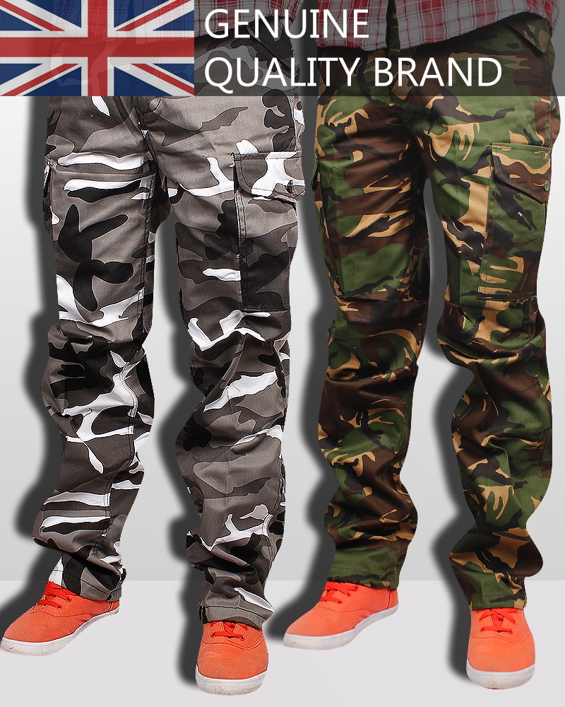 mens camo trousers