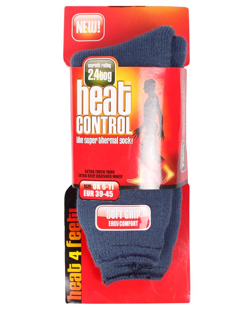 Mens Thermal Socks Soft Grip Extra Thick Warm Socks Size UK611 eBay