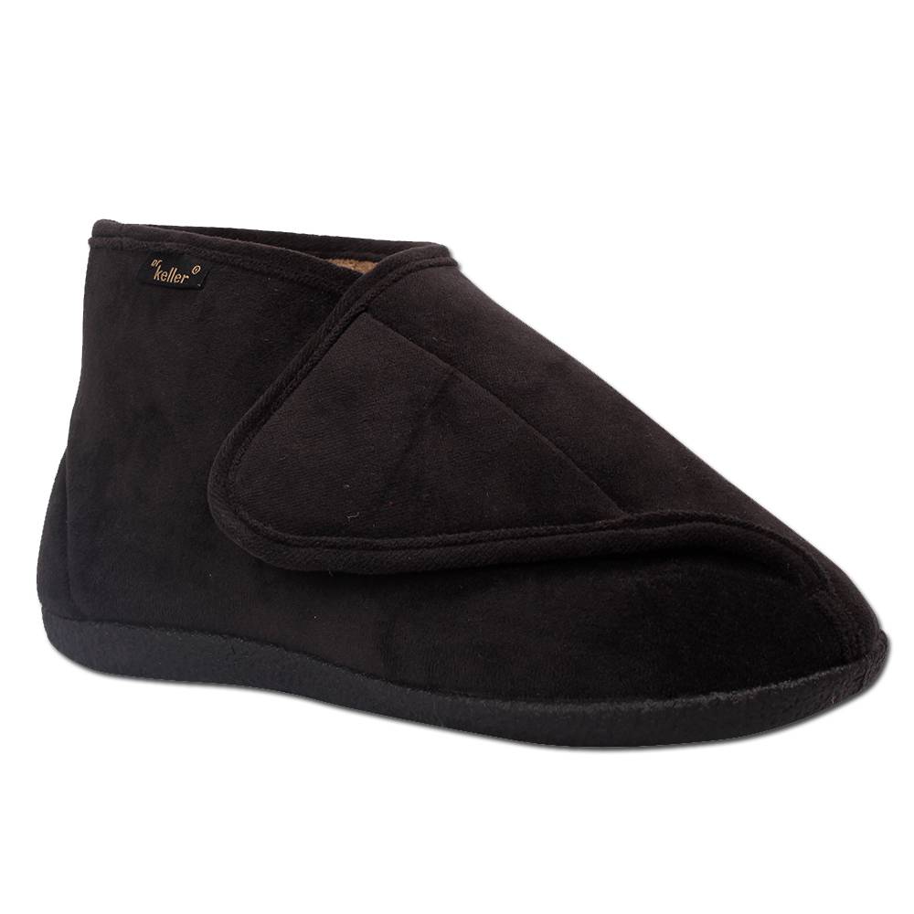 mens boot slippers with velcro